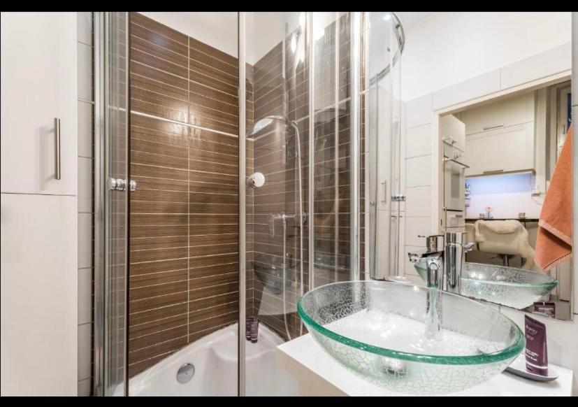 Apartment Center Studio With Sauna And Patio Budapest